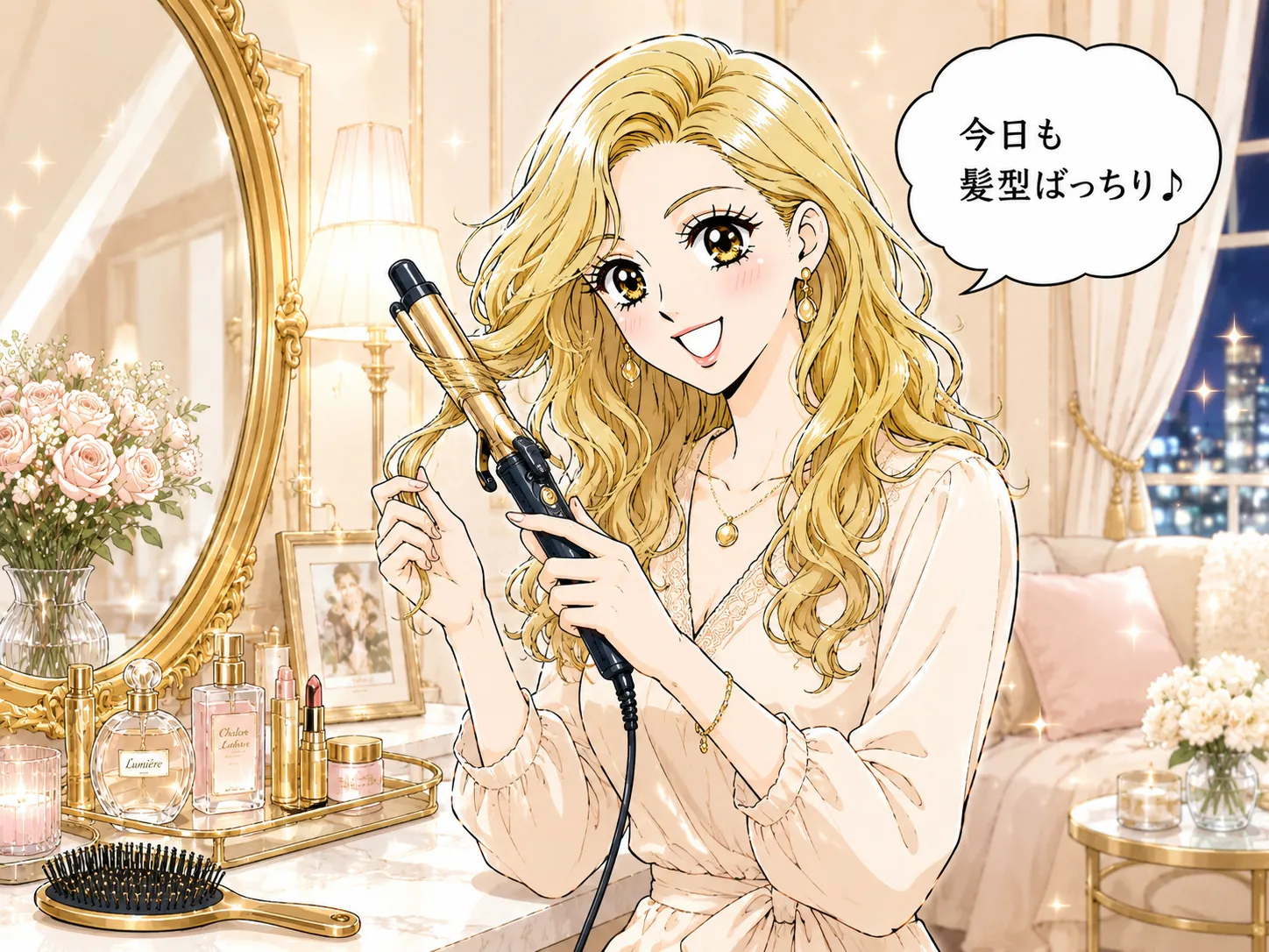 カールアイロンおすすめ｜コテの太さ別の選び方とスタイル比較