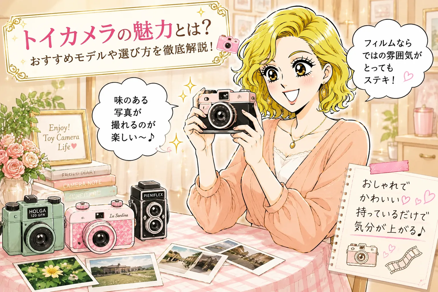 トイカメラのおすすめ！レトロで独特な世界観を楽しもう！